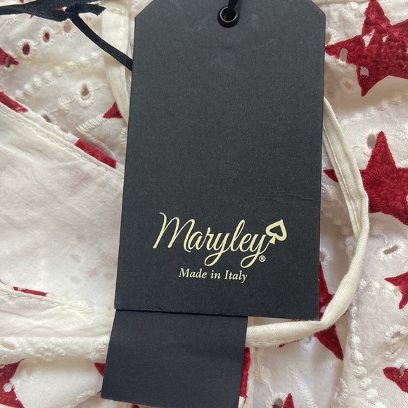 Stars and Broderie Anglaise tiered dress. - Picture 5 of 10